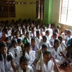 Cancer awareness school activity at Malur  (2)